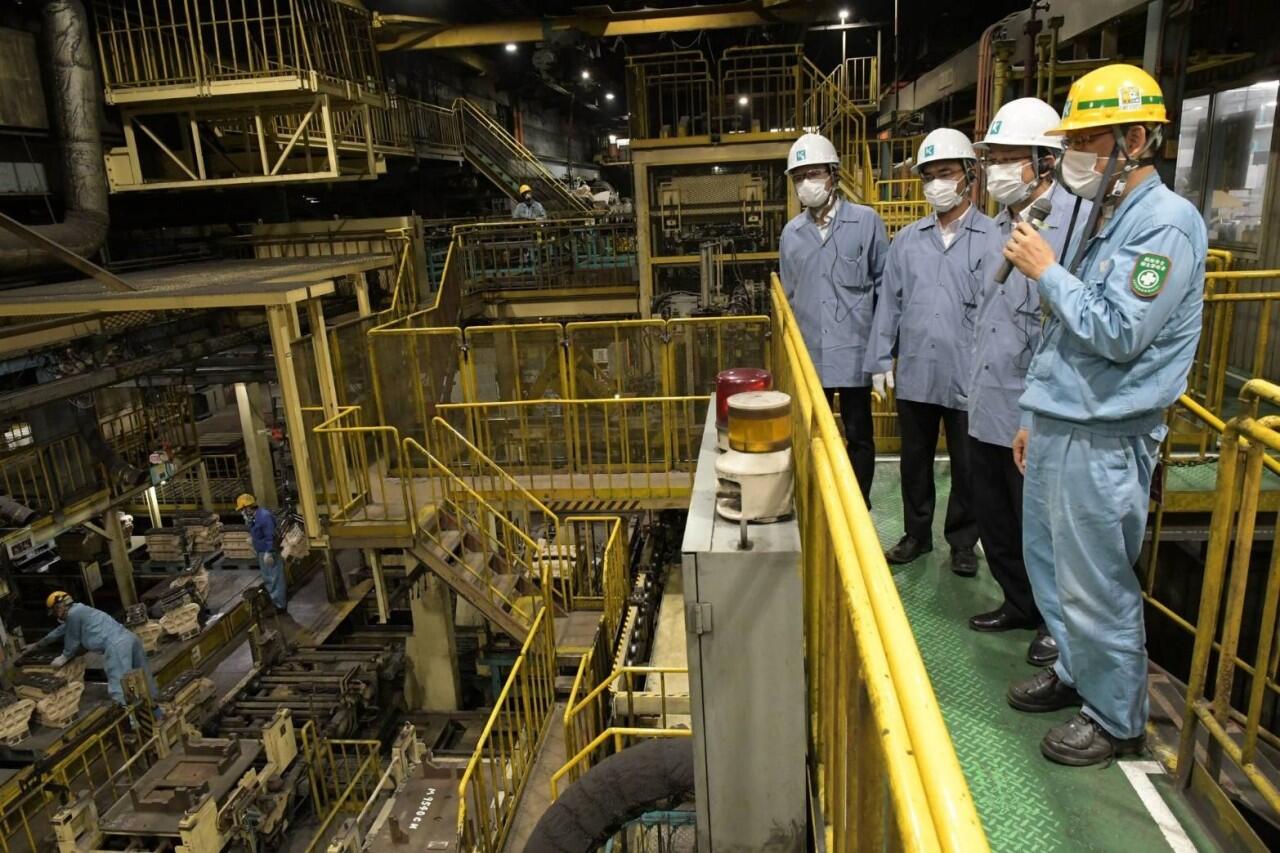 大正区 南恩加島 にある 「クボタ恩加島事業センター」へ