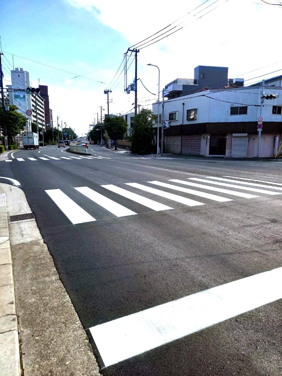 【北村2丁目の道路補修】