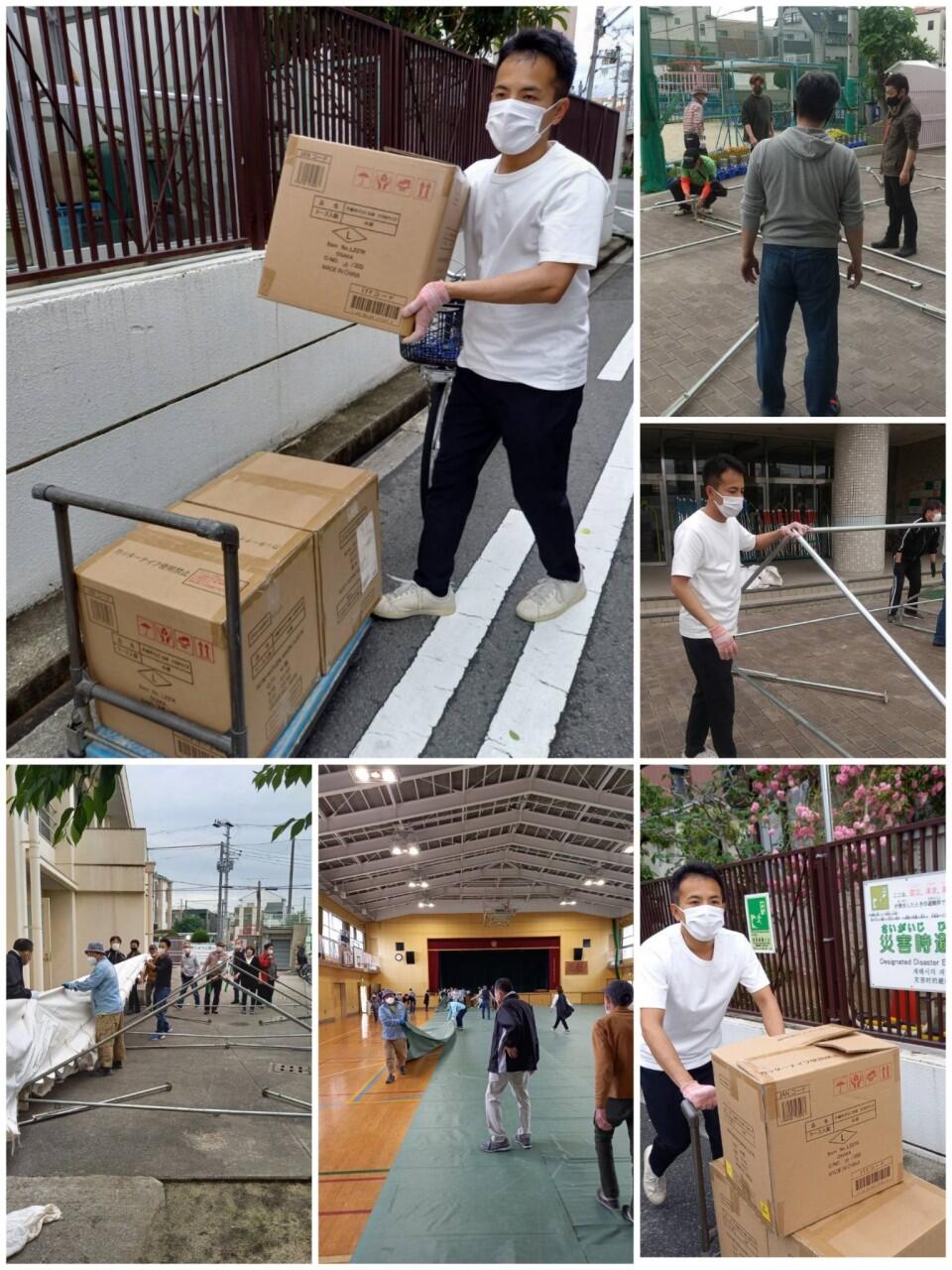 『三西まつり』の準備‼️
